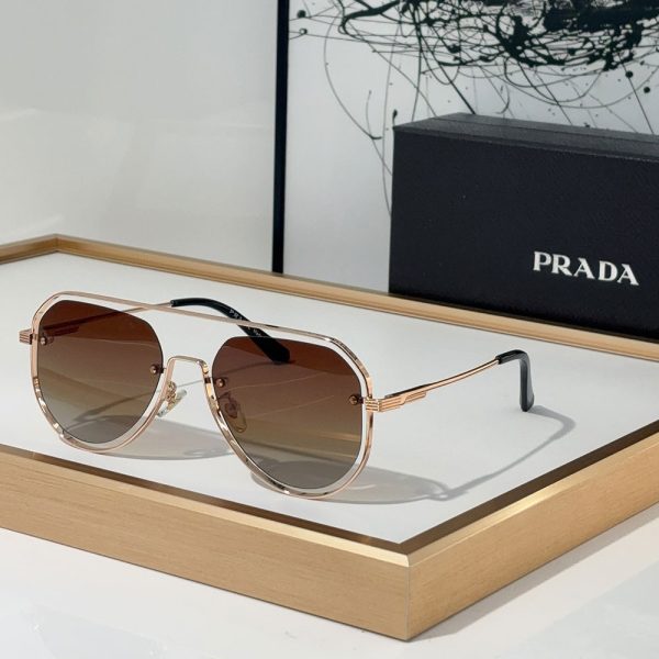 Prada Fully Transparent Sunglasses Top Quality