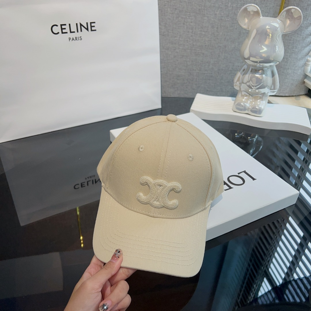 Ceiline Embroidered Lettered Baseball Cap  Sunhat - Image 3