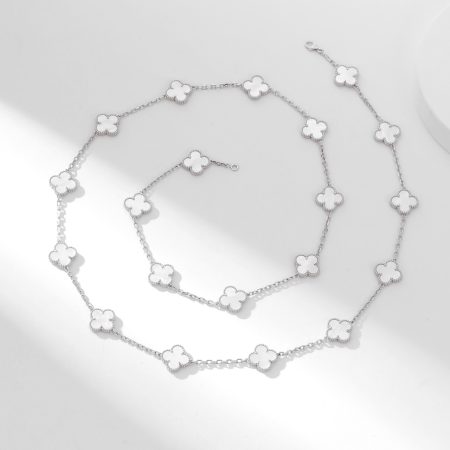 Van Cleef&Arpels VCA Vintage Alhambra long necklace, 20 motifs - Image 8