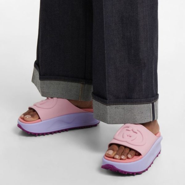Gucci Interlocking G Slide Sandals 692845