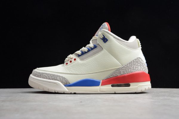 AIR JORDAN 3 RETRO "CHARITY GAME" sail red mens 136064-140