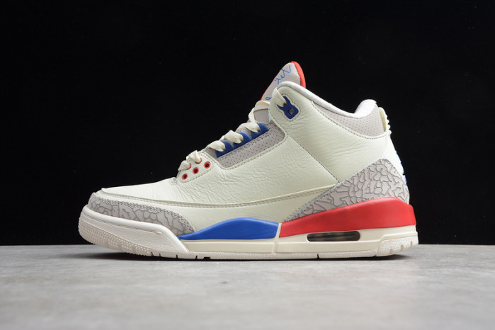 AIR JORDAN 3 RETRO "CHARITY GAME" sail red mens 136064-140 - Image 10