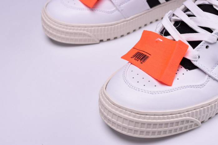 Off-White 3.0 Low Sneaker (Black & White) OMIA065S188000161001 - Image 8
