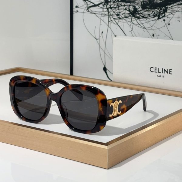Celine Mirror leg Panel Decoration   sunglasses Top quality