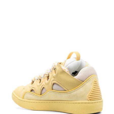 Lanvin LEATHER CURB SNEAKERS - Image 3