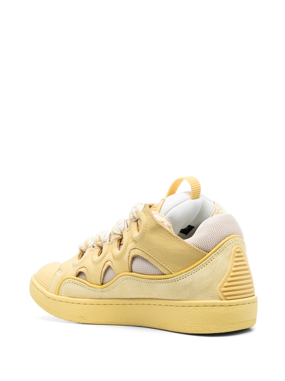 Lanvin LEATHER CURB SNEAKERS - Image 3