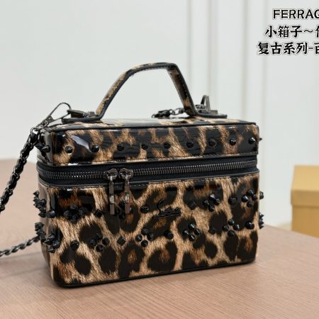 Ferragamo Leopard Vanity Box