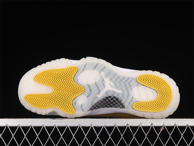 Air Jordan AJ11 Low SE "Yellow Snakeskin" AH7860-107 - Image 3