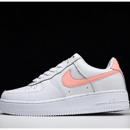 Nike womens Air Force 1 Low white pink AH0287-102 - Image 1