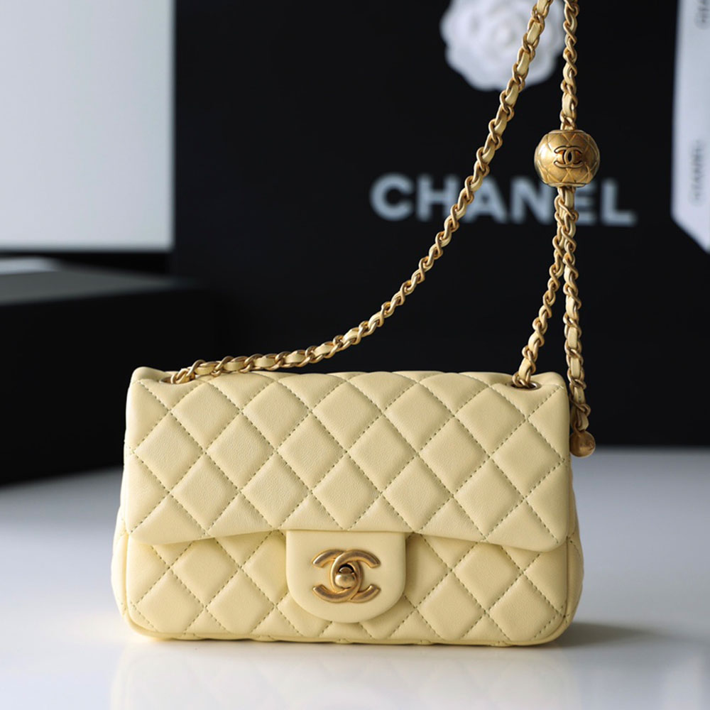 Chanel CF Golden Ball 20CM Bag 10A Quality - Image 7