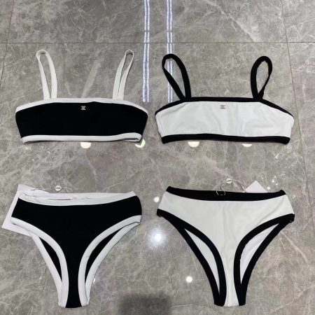 Chanel Two-Piece Swimsuit Swimwear