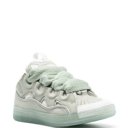 Lanvin LEATHER CURB SNEAKERS - Image 3