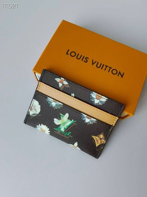 LV Double Card Holder