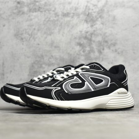 Dior B30 Dad Sneakers Black (1:1 Version) - Image 3