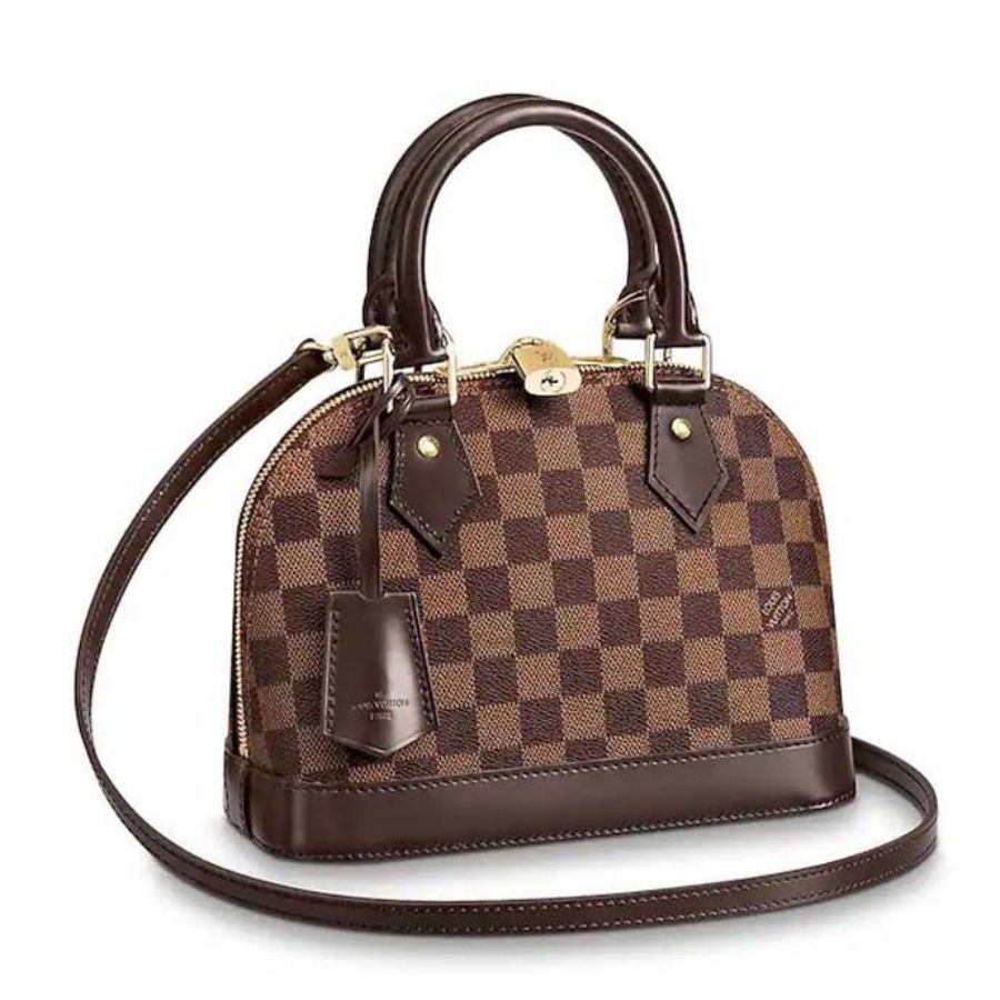 LV Alma BB PM Shoulder Bag Monogram Damier Ebene - Image 1