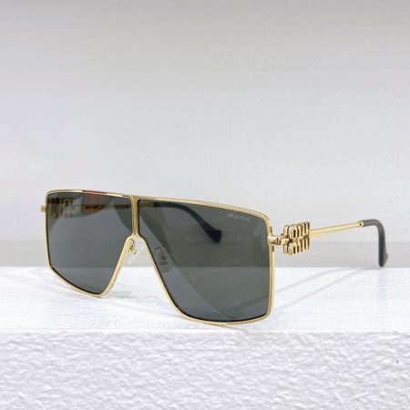MIU MIU Thin Metal Mirror legs Sunglasses Top quality - Image 2