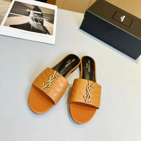 YSL Saint Laurent Gold Label Slippers - Image 5