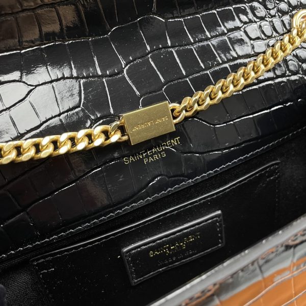 YSL Kate 24cm Crocodile Pattern Bag - 10A