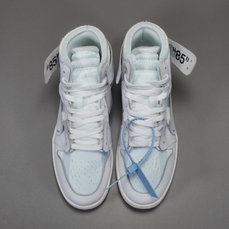 OFF-White x Jordan1 Retro White The Ten - Image 5