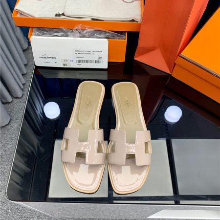 Hermes Oran Sanda 'Patent Leather' - Image 7