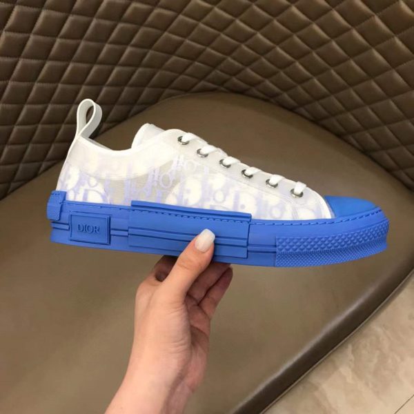 Dior B23 2022 New Style Low Top Logo Oblique Canvas 03