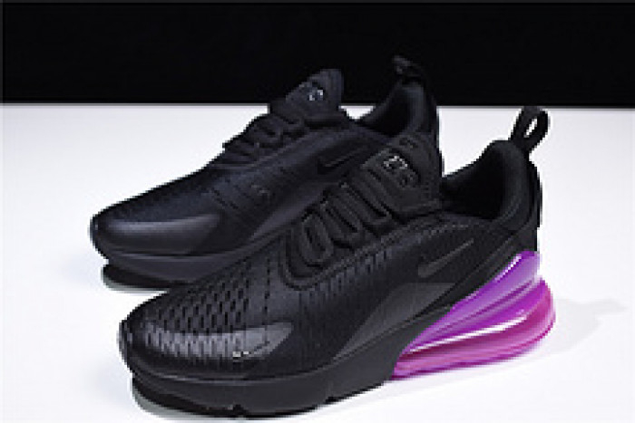 Nike womens Air Max 270 black purple AH6789 016 - Image 7