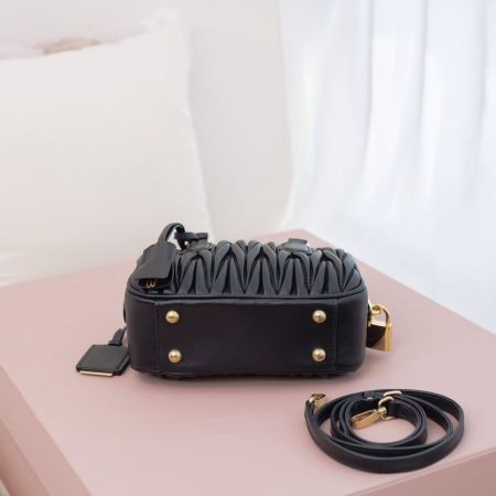 Miu Miu Arcadie Matelasse Nappa Leather Bag - Image 6