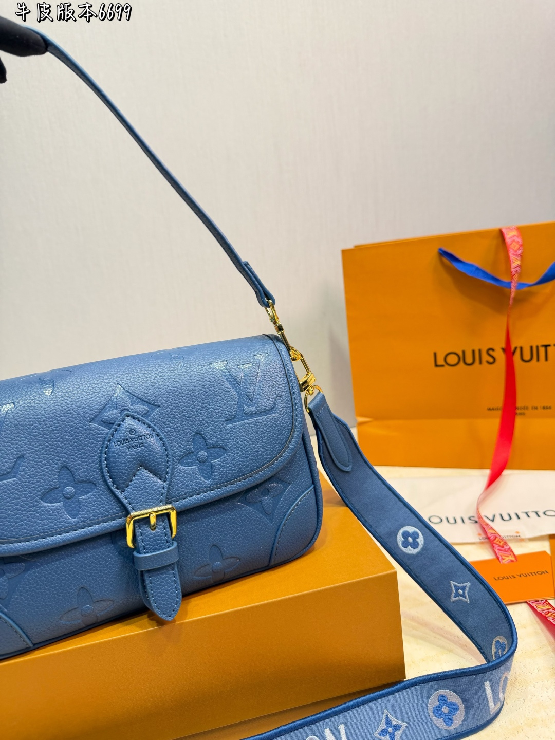 LV Diane Monogram Empreinte Bag - Image 2