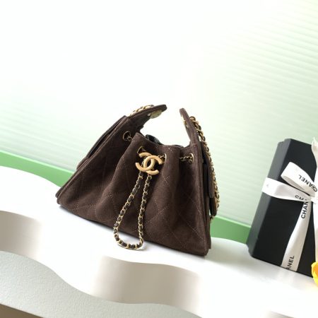 Chanel 26C Mini Hobo Bag Suede - Image 1