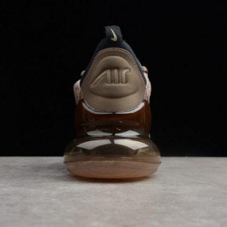 NIKE mens Air Max 270 Sepia Stone Black/ Summit White AH8050-200 - Image 7