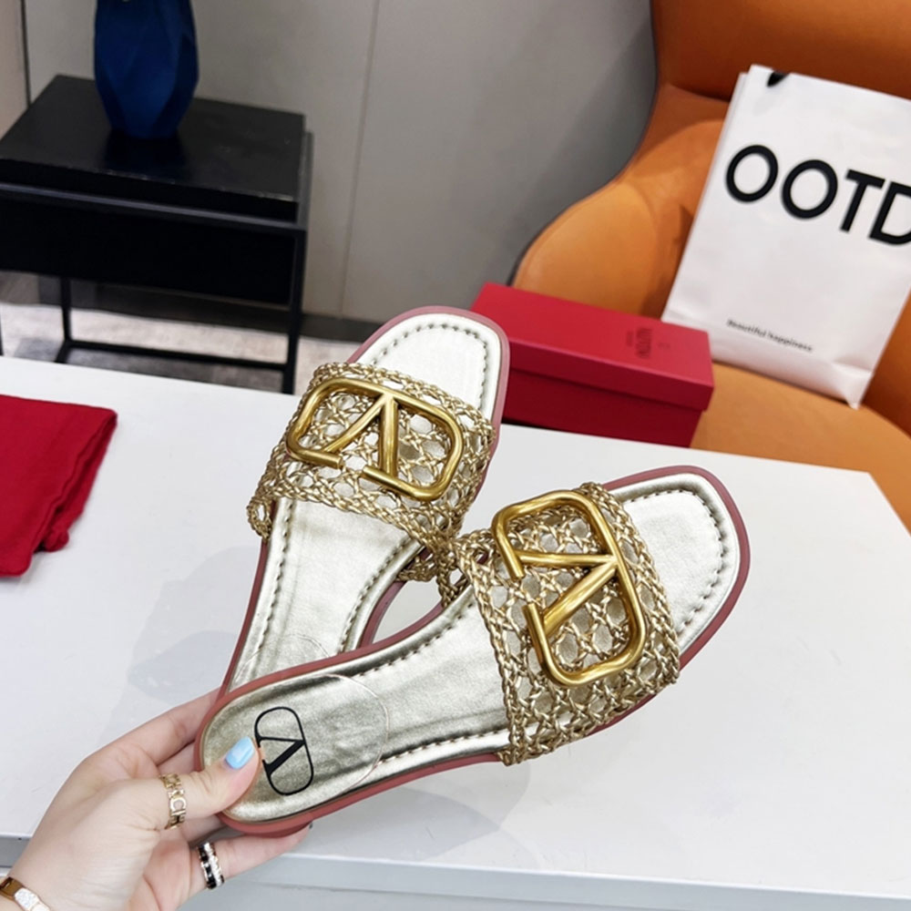 Valentino Comfortable Trend Flip-Flops Slide Sandal - Image 4