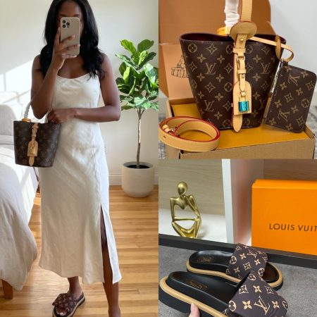 LV Shoes & Bag Set