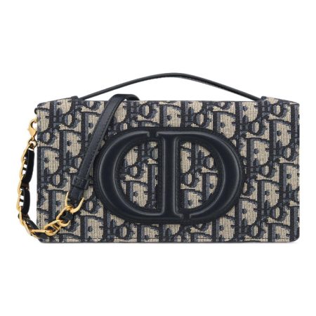 DIOR CD Signature Printed Shoulder Bag