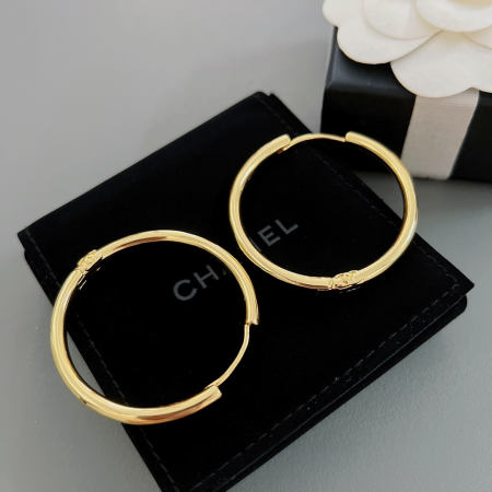 Chanel Round Earrings - Image 1