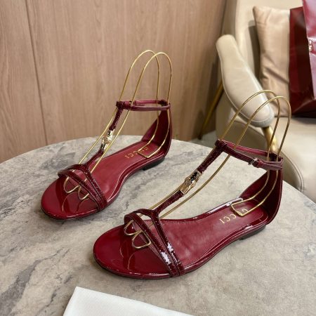 Gucci Bamboo Sandals - Image 10