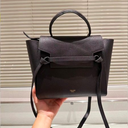 CELINE Grained Calfskin Pico Belt Bag 10A - Image 5