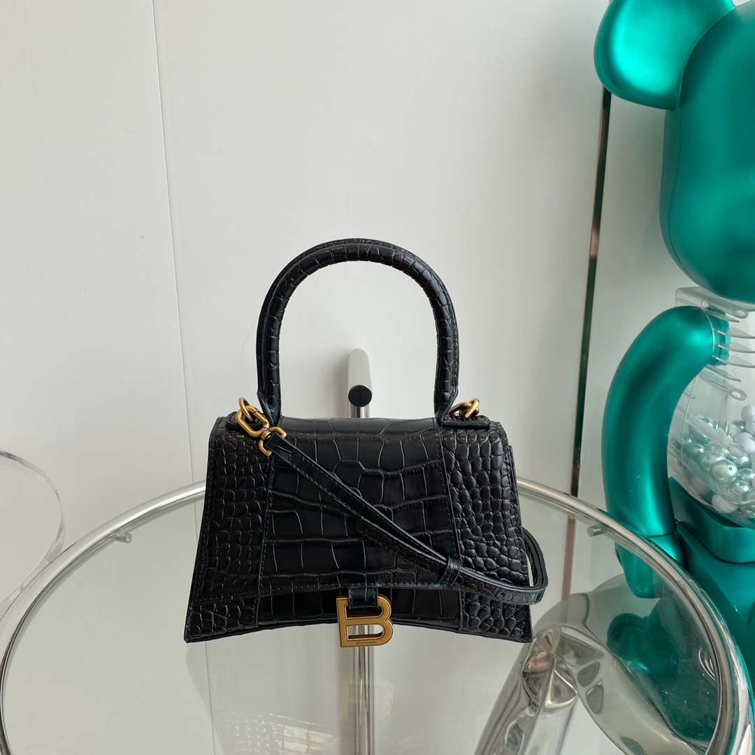 Balenciaga Hourglass Mini&Small Top Handle Bag - Image 2
