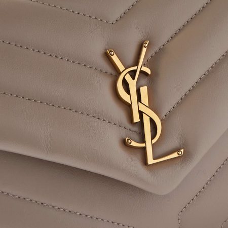 SAINT LAURENT Loulou small quilted leather shoulder bag black - Image 2