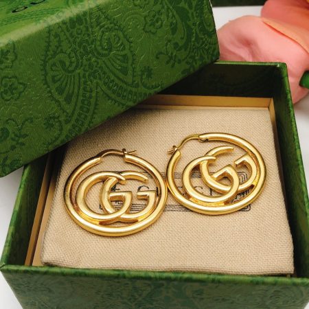 Gucci GG Marmont hoop earrings