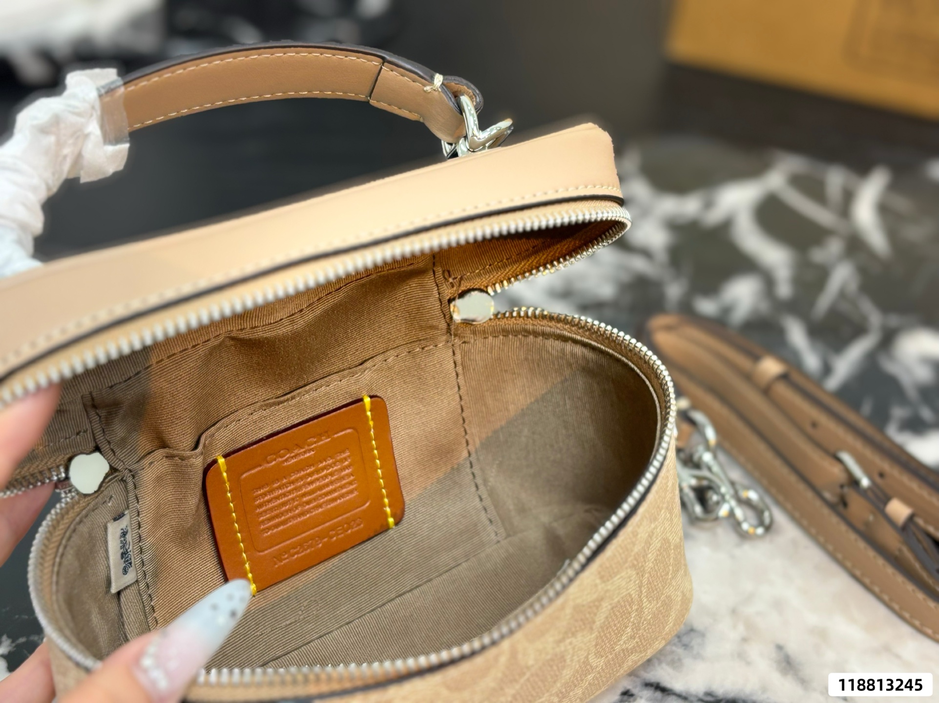 Coach Cosmetic Bag - Image 10