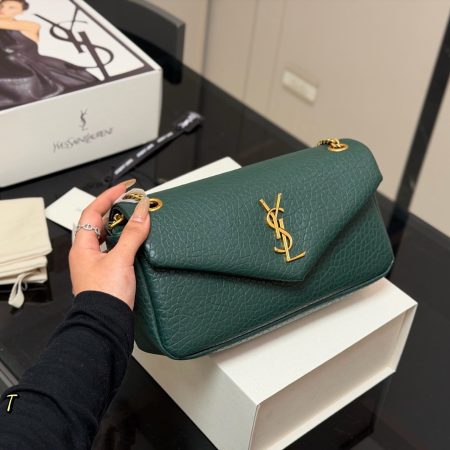 Saint Laurent Large Calypso Shoulder Bag - Image 5