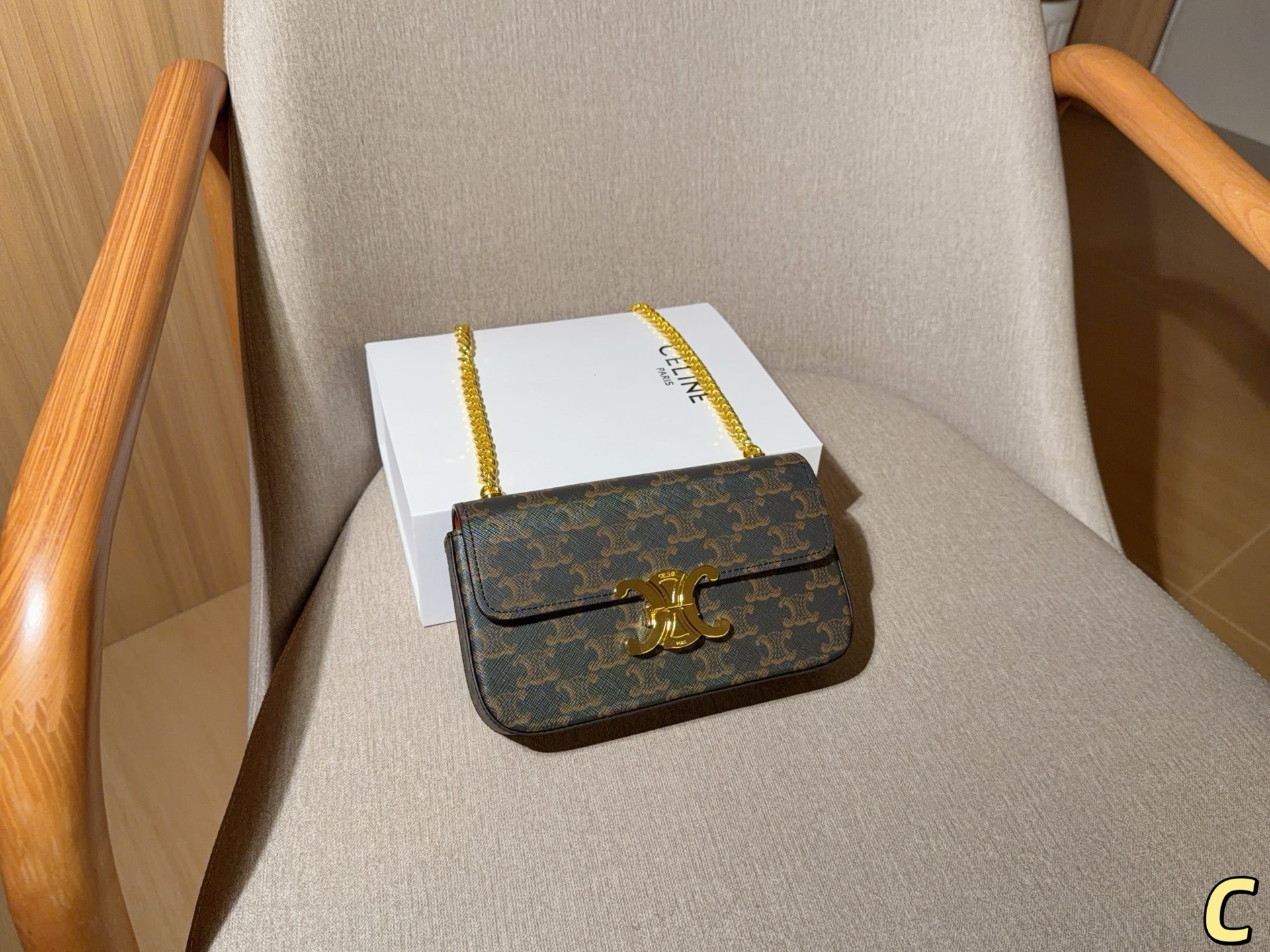 Celine Claude Shoulder Bag - Image 1