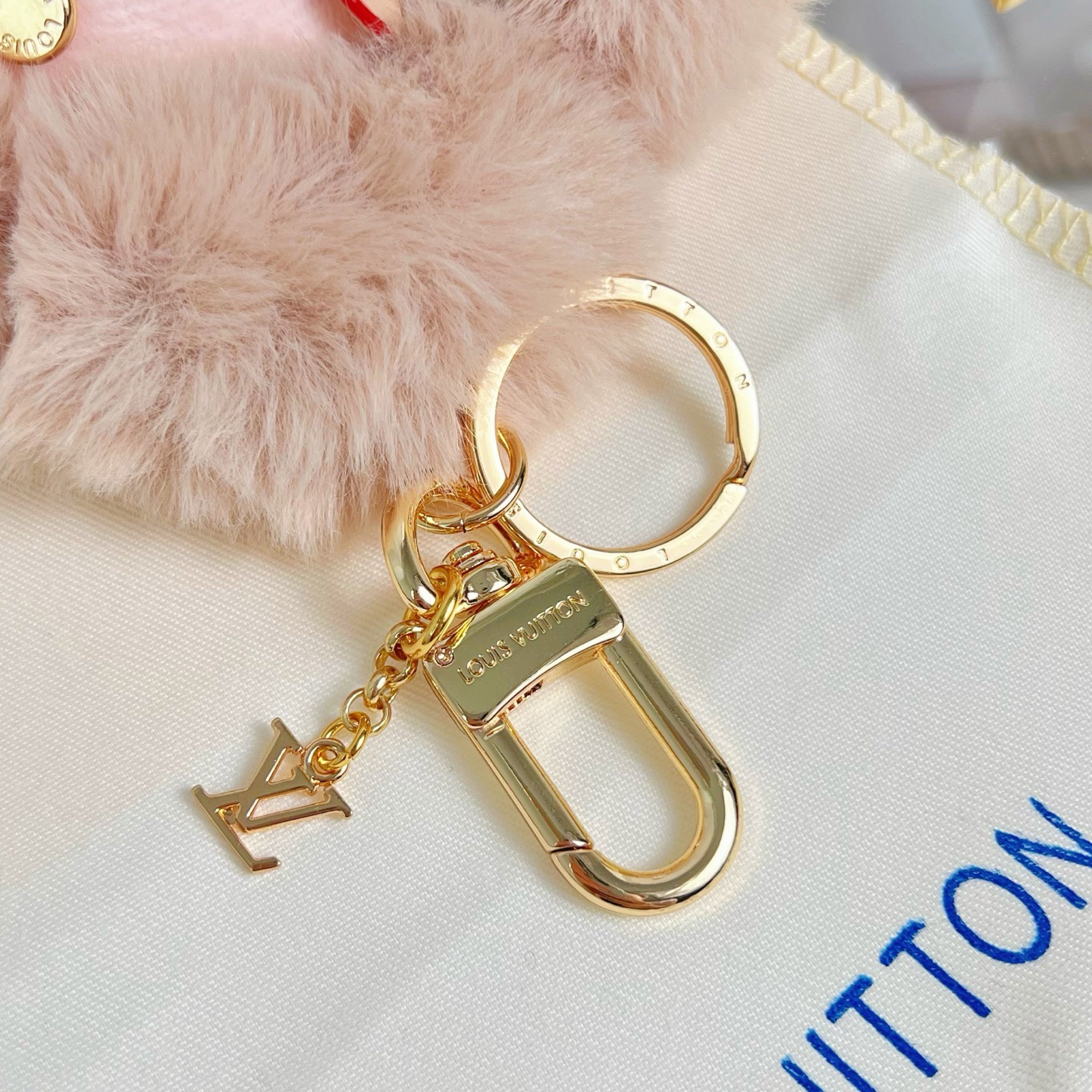 LV Vivienne Bag Chain Keychain - Image 9