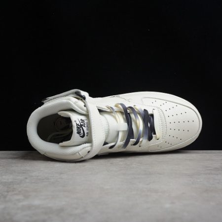 Nike Air Force 1 Mid ??07 SU19 AF1 Beige Black HT2969-013 - Image 4