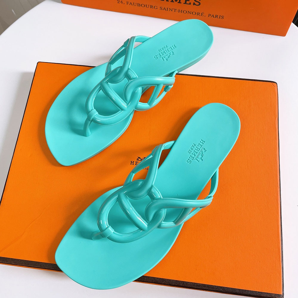 Hermes Shoes Egerie Fashion Slippers Slide Sandal - Image 5