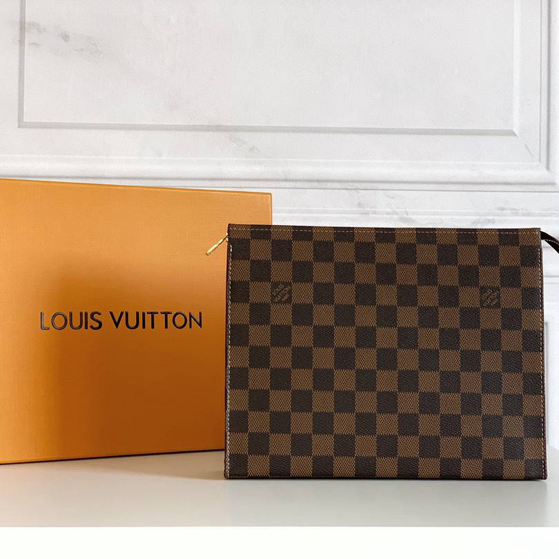 LV Toiletry Pouch Handbag - Image 4