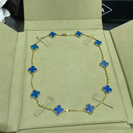 Van Cleef & Arpels Vca Cross Flower Necklace - Image 3
