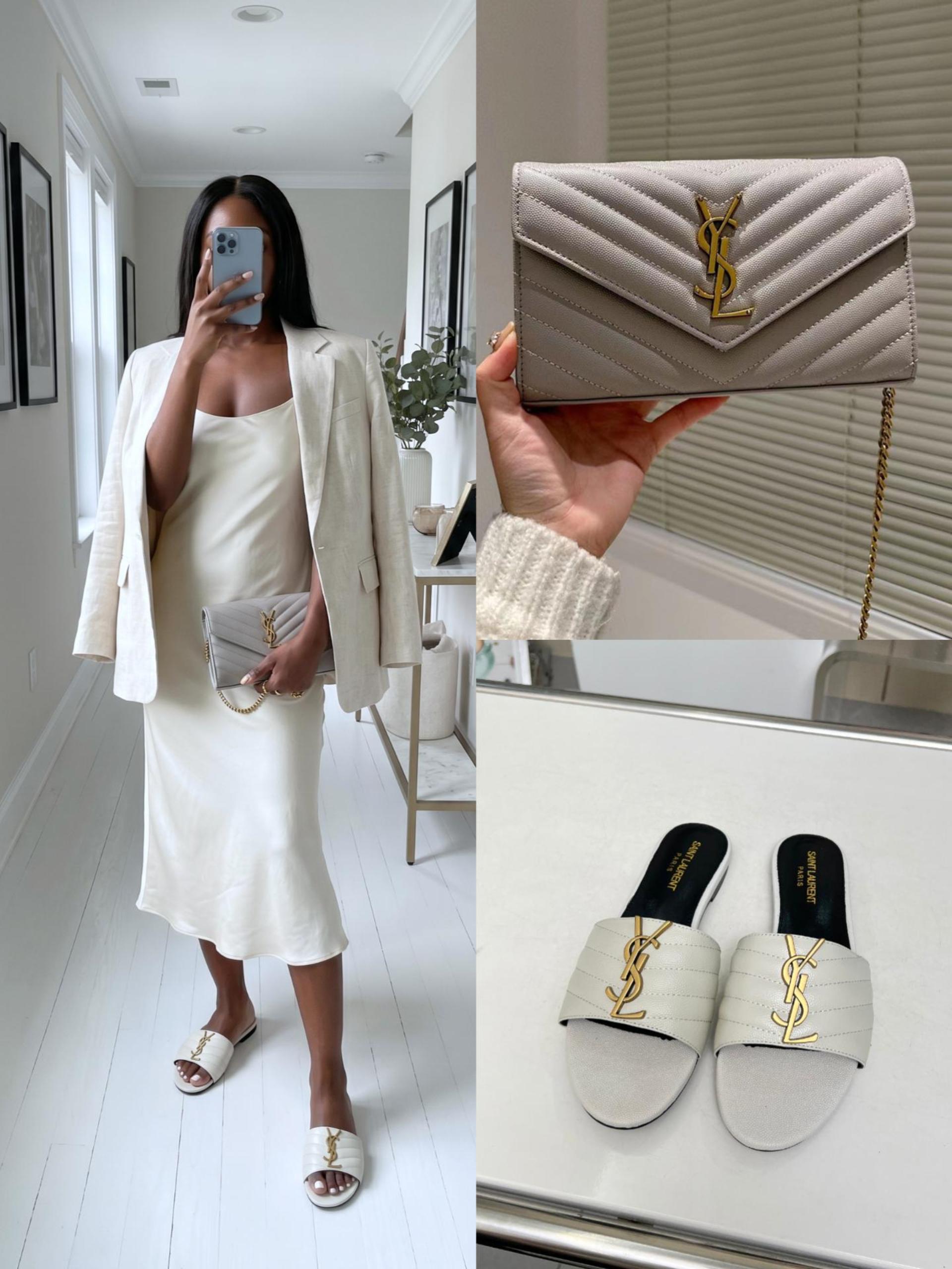 YSL Shoes & Bag Set - Image 1