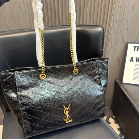 Saint Laurent NIKI Shopping In Vintage Leather - Image 4