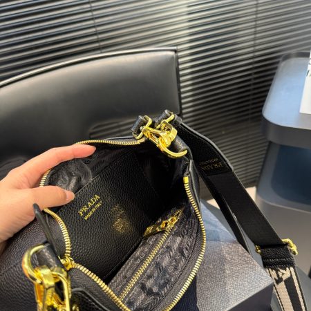 Prada Triangle Logo Shoulder Bag - Image 6